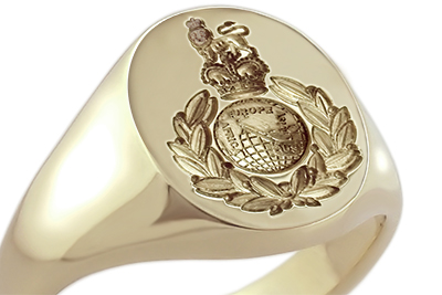 Royal Marines Signet Ring