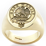 Deep for Show Engraved Example: Clan Drummond Ring