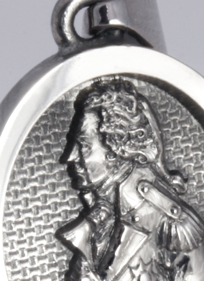 Pendant With Portrait of Admiral Lord Nelson in a Relief (Elevated) Style