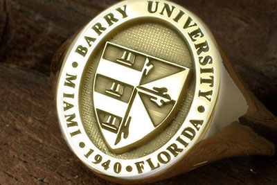 Barry University Miami Florida Signet Ring
