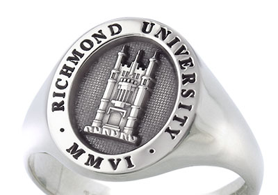 Silver Signet Ring - Richmond University American University in London